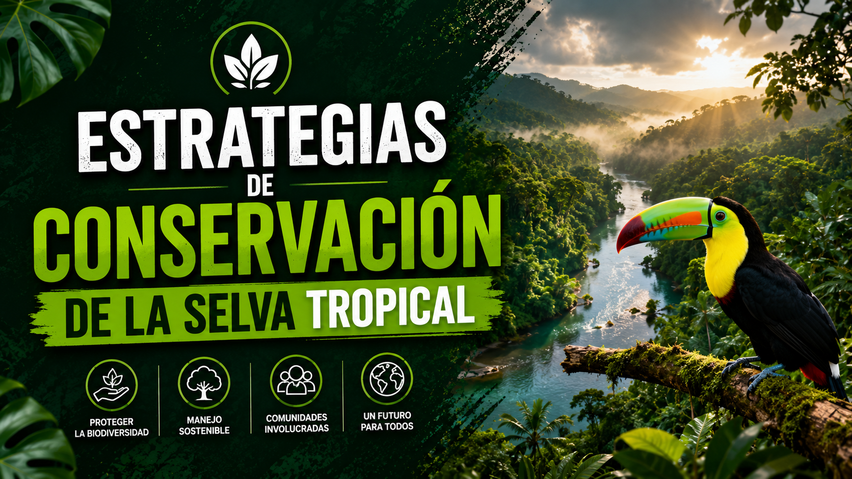 estrategias de conservación de la selva tropical