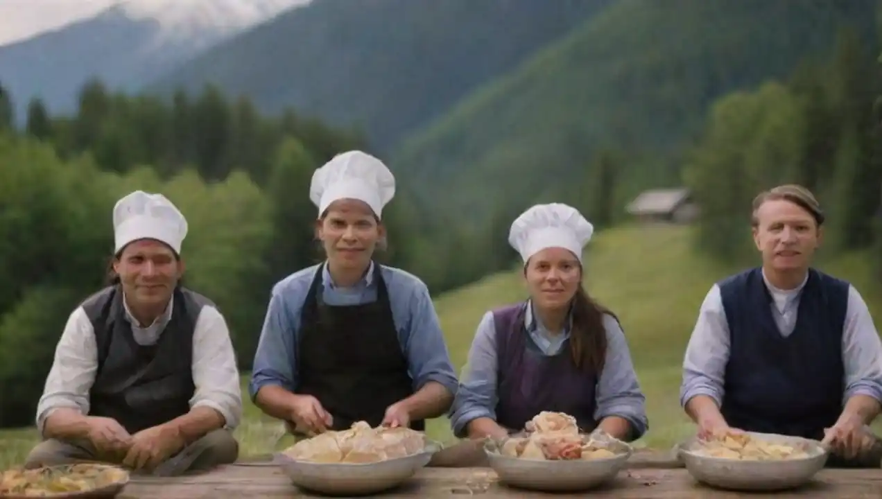 Tradiciones culinarias en comunidades montañesas
