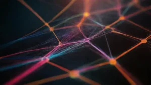 Flujo de información en redes de regiones conectadas